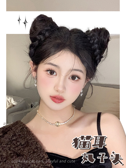 2 Fermagli Per Capelli Con Orecchie Di Gatto In Peluche - Accessorio Per Cosplay, Halloween E Look Quotidiano