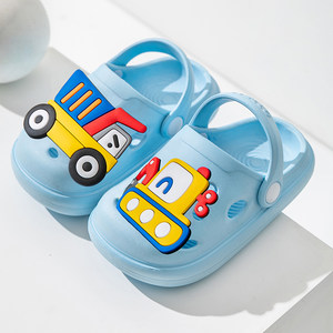
Thick-soled EVA excavator children's hole shoes boys summer bathroom home non-slip boys wear sandals outside
