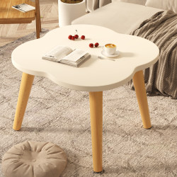 Small Table for Bedroom, Floor Seating Coffee Table, Small Apartment Living Room Home Use, 2024 New Model, Small Bay Window Round Table, Balcony Tea Table