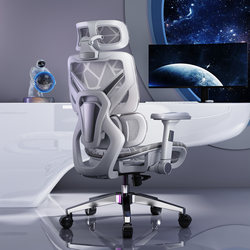 E-Sports Ergonomic Chair, Computer Chair, Home Comfortable Sedentary Chair, Three-Zone Waist Support, Reclining Office Chair