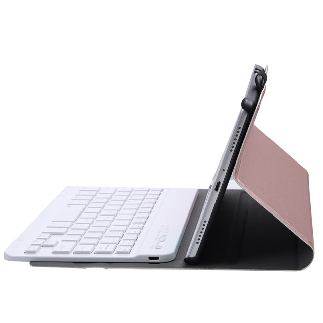 Suitable for Samsung Tab A 8.0 2019 Protective Case with Bluetooth Keyboard SM-T290 Tablet PC T295 Business Leather Case 8 Inch T297 Anti-fall Case Holder