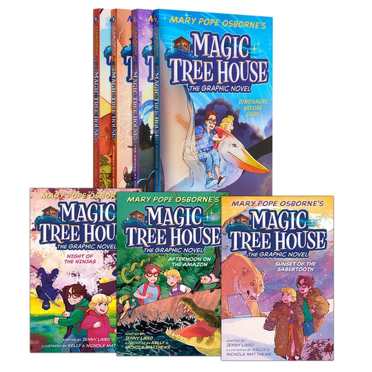マジックツリーハウス コミックス 1-4 - 子供向け英語ストーリーブック