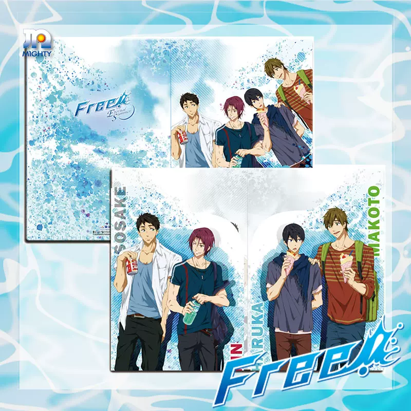 曼迪现货free男子游泳部pp文件夹七濑遥橘真琴山崎宗介松岡凜