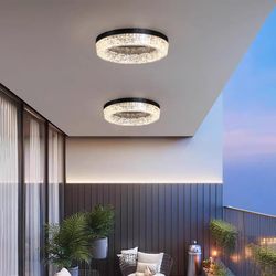 Balcony Light, Modern and Simple, Round Corridor Light, Italian Minimalist Style, Entrance Hall, Foyer, Cloakroom Ceiling Light