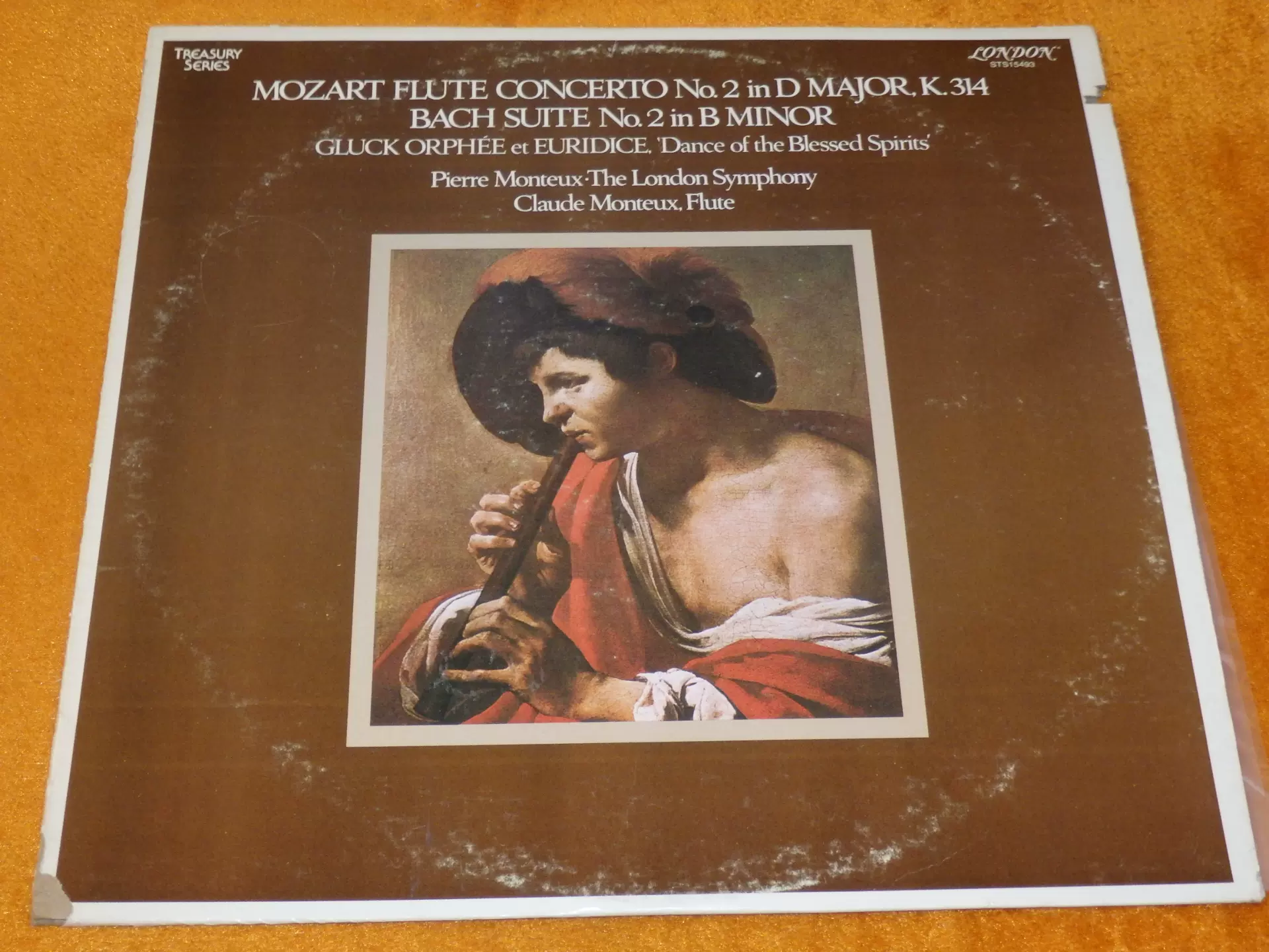 MOZART FLUTE CONCERTO NO 2 IN D MAJOR K314 黑胶LP L11096-Taobao