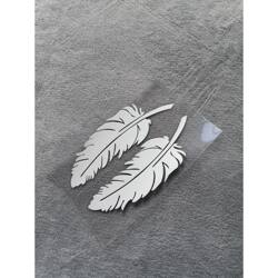 Car Scratch Cover Sticker Feather Car Sticker Personalized Car Body Bumper Scratch Decal Waterproof Decorative Sticker
