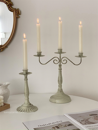 10 Candele A Spirale Dorate Con Portacandele Bianchi – Altezza 6 Cm, Per Torte E Decorazioni - 2