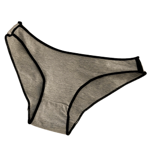 European and American sexy thong seamless low waist underwear women's solid color simple half wrapped buttocks pure cotton comfortable breathable triangle pants