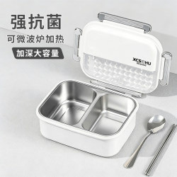 Stainless Steel Lunch Box for Office Workers 2025 New Model with Cutlery, Microwaveable, Large Capacity Lunch Box, Bento Box Ppaa