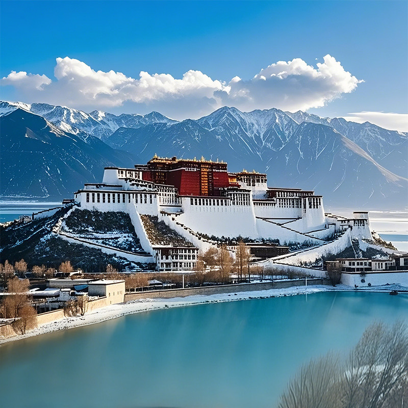 【飞机往返】西藏旅游拉萨四钻供氧酒店林芝羊湖纳木错8天7晚跟团