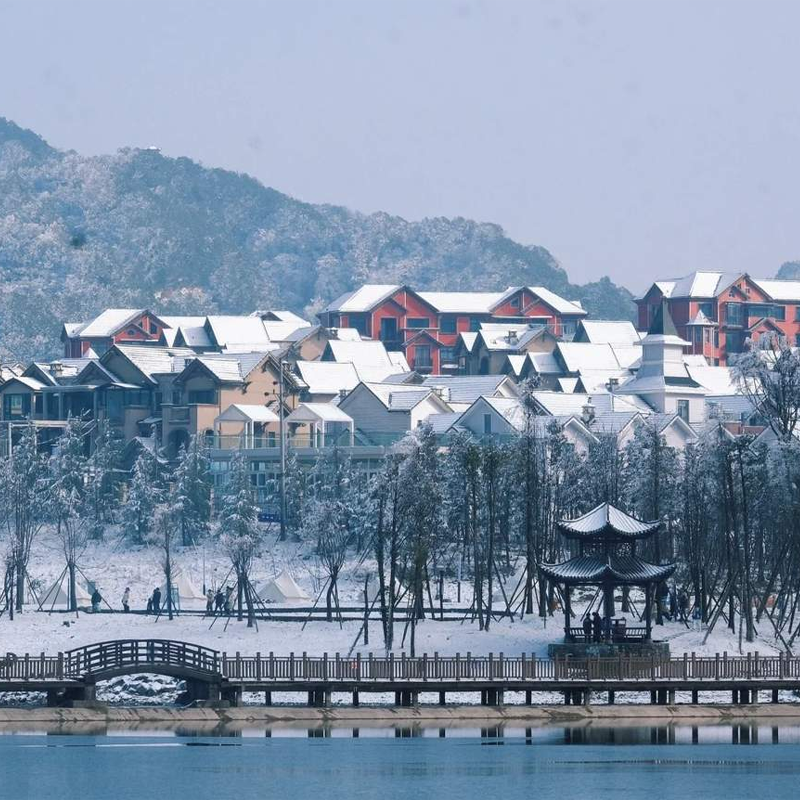 重庆旅游纯玩丰都南天湖一日游2-8人小团周边玩雪滑雪包车游