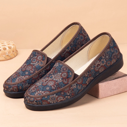 Flat Shoes Dress Shoes For Older Women Fitness Older Adults Trainers For  Old Ladies Ancient And Modern Classics Old Beijing Cloth Shoes Women's/