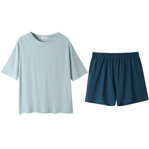 
Qiulu [off-code clearance 69 yuan a piece] pajamas for women, summer, thin, can be worn outside, men's style, outlet flagship store