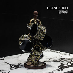 American Retro Coffee Cup Storage Set, Light Luxury and Exquisite Ceramic, High Aesthetic Value, Home Afternoon Tea Set