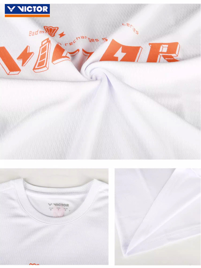 新品 韓国代表 2xl Victor ユニフォーム バドミントン ウェア レッド