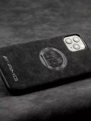 AMG Affalterbach Alcantara Motorsport New Phone Cases Covers Suede Microfiber Anti Slip High End Premium iPhone 15, iPhone 14,