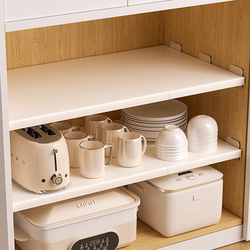 Cabinet Shelf Storage Rack Kitchen Built-In Partition Multi-Layer Storage Organizer Wardrobe Shoe Cabinet Organizer