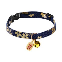 Pet Collar/Bell A1Pq801 - Japanese Style Neck Pendant for Dogs and Cats, Cute Decorative Neck Scarf
