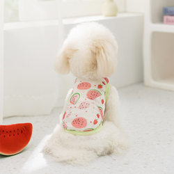Thin breathable mesh vest small size dog Teddy Bi Panda Spring and Summer Pet Clothes Puppy Dog Clothes