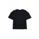 South Korea's direct mail SMA Shoes Heart -shaped logo T -shirt Black (fitting) men and women are suitable for men and women

