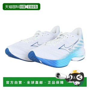
Japan direct mail MIZUNO Wave Rider 28 women's running shoes J1GD240321 white blue
