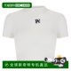 Hong Kong Direct Mail Palm Angels Palm Angel Women Interwoven Pattern Fit T-Shirt
