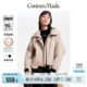 Vero Moda Outlet down jacket for women in winter new style can be detached and worn with 90% white goose down jacket casual short style