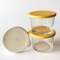 Japan imported glass storage jars, food-grade fresh-keeping boxes, sealed jars, refrigerator organizer bottles, kitchen storage bottles