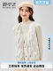 Snow Flying Thin Down Vest Clip for Women 2024 New Autumn and Winter Interior V-neck Short Vest Fashion Jacket