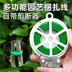 Gardening Binding Wire, Vine Fixer, Iron Wire Tie, Binding Tool, Plastic Tie Wire, Binding Tape for Roses