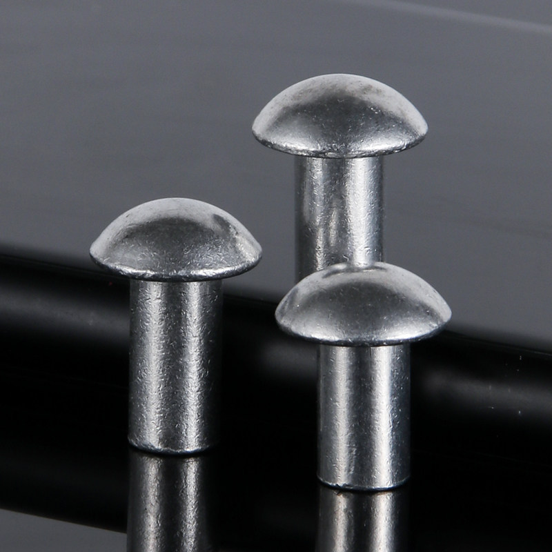Semi-Round Head Solid Rivet GB867 Round Head Aluminum Rivet Round Cap ...