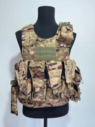 Tactical Vest, Bulletproof Vest, Devil Week Training, Weighted Steel Plate, Steel Wire, Special Operations Quick-Release Vest, Oxford Cloth, Wear-Resistant