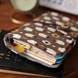 Qilu Handmade | Loose-Leaf Planner Notebook, Detachable, High-Value Planner, High-End Feel, Cute Notebook Set for Girls, Cute Internet Celebrity Notebook Set