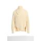 Jil Sander Women's Sweater Long Sleeve Long Turnis Neck Wool Knit Hooded High-end
