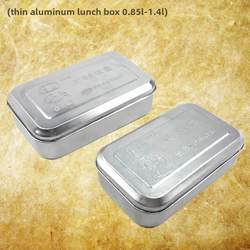 Old-Fashioned Iron Lunch Box, Aluminum Lunch Box, Experimental Lunch Box, Old-Style Aluminum Lunch Box, Lightweight Aluminum Lunch Box, Nostalgic Lunch Box, Home Use