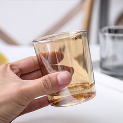Hotel Guest Room Tempered Glass Cup, Mouthwash Cup, Transparent Thickened Toothbrush Cup, Wash Cup, Water Cup, Straight Cup