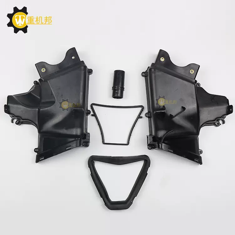 适用于川崎ZX-6R 636 13-18年外壳进气管通风管进风管灯架仪表