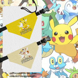 Pokémon Royal Three Pikachu Meow Meow Towel