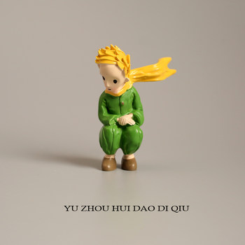 Resin little prince couple birthday gift ornaments