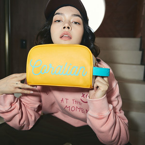 
Kelaian's new men's and women's yellow clutch bags, badminton storage bags, tennis table tennis bags, sports bags