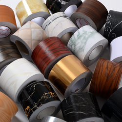 Self-Adhesive Skirting Board Stickers, Thickened Tile Waveguide Line Decoration, Waterproof Wall Stickers, Living Room Waistline, Wear-Resistant Baseboard Stickers