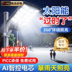 Solar Outdoor Lights, Home Garden Lights, 2025 New Model Lighting Street Lights, Sensor Type, New Model for Gateways, Rural Yards