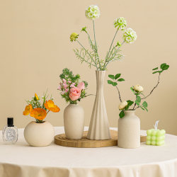 Light Luxury and High-End Ceramic Vase Ornaments, Living Room Flower Arrangements, Artificial Flower Vases, Table Decorations