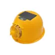 Mũ bảo hiểm an toàn có quạt tích hợp năng lượng mặt trời tại công trường xây dựng có đèn để che nắng mùa hè, thông gió, làm mát, chống nắng, có thể sạc lại và gió mạnh mũ bảo hiểm Mũ Bảo Hộ