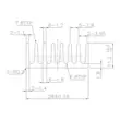 Tản Nhiệt Nhôm 28*28*11MM Bộ Khuếch Đại Công Suất Ban Tản Nhiệt CPU Điện Tử Tản Nhiệt Chip Nhiệt Khối 