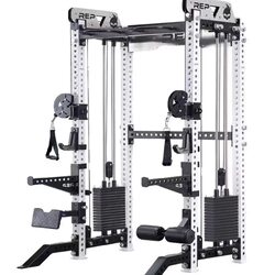 Commercial Rep Squat Frame Gym Professional Squat Bench Press Rack Smith Machine Comprehensive Squat Rack Trainer