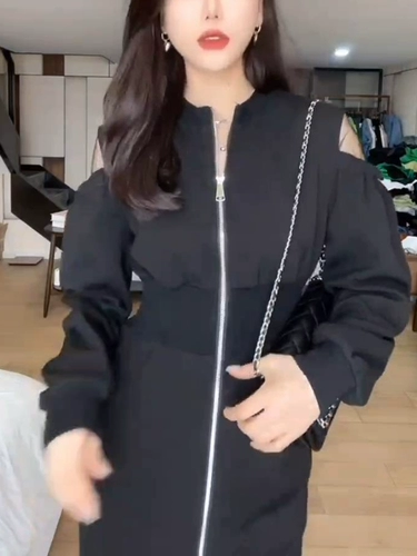 Корсет, летняя толстовка, платье, фонарь для отдыха с молнией, длинная юбка, средней длины