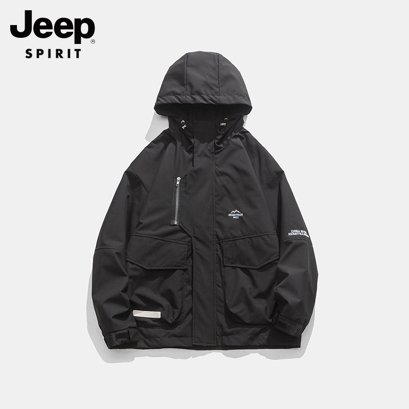 JEEP   ,   ĳ־   극Ŀ 2023 NEW HOODED WORKWEAR 꺹-