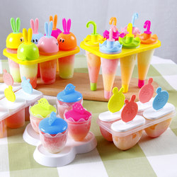 DIY Homemade Cartoon Ice Cream Molds, Popsicle Molds, Ice Cream Molds for Making Ice Pops, Non-Toxic for Home Use