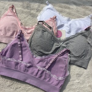 
(Brazilian order) Foreign trade export sweet girly style seamless underwear without rims sports yoga bra beautiful back